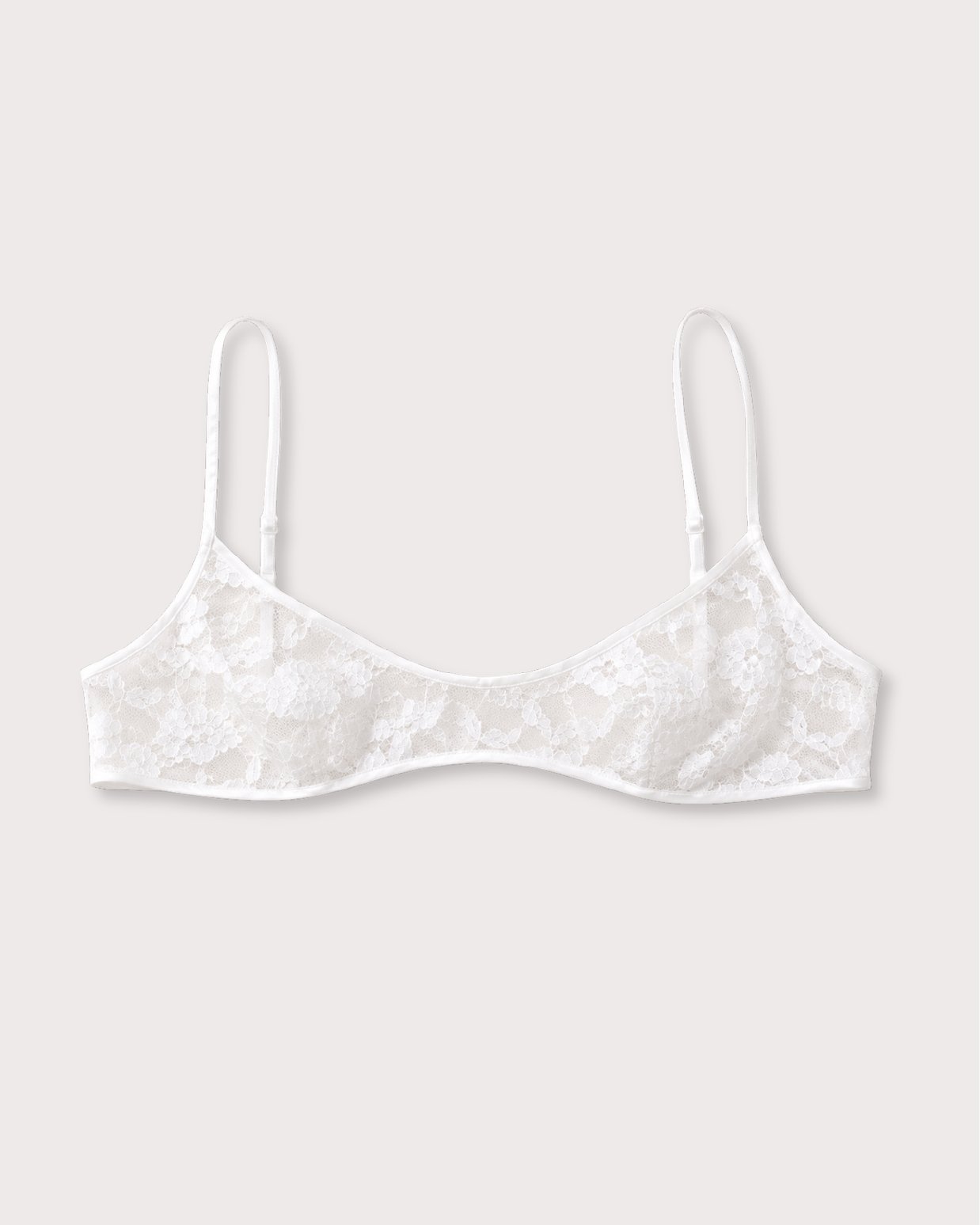 Scoop bralette in pizzo